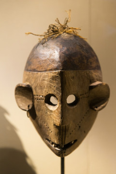 非洲珍稀面具 巴力族 女性面具