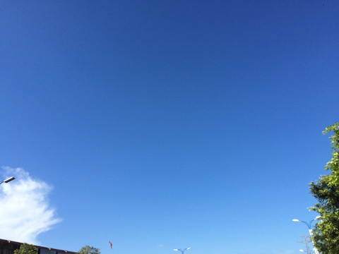 蓝天