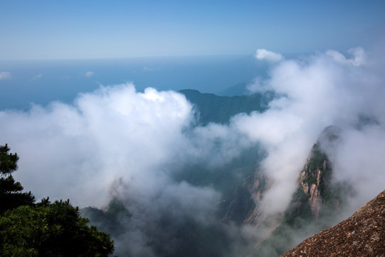 黄山云海