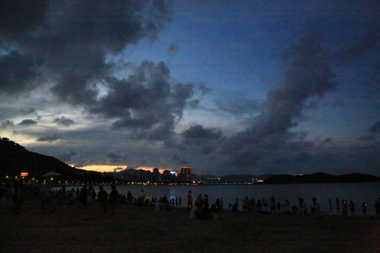海边
