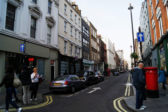 英国伦敦街坊巷道