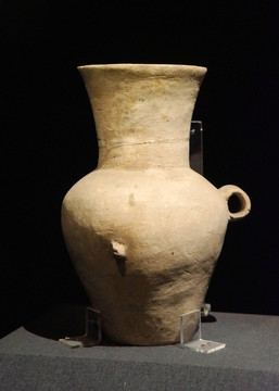 新石器时代白陶双系壶