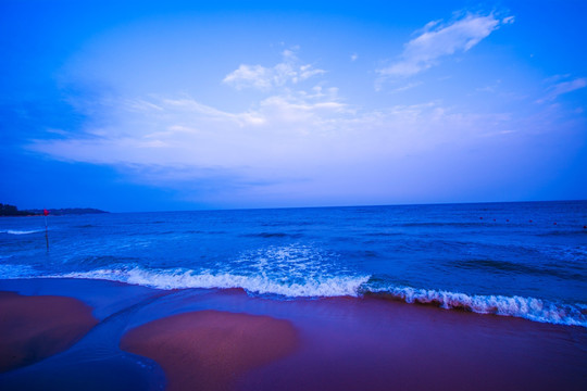 蓝色的海岸