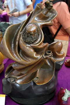 陶塑 陶雕 工艺品 釉陶 展品