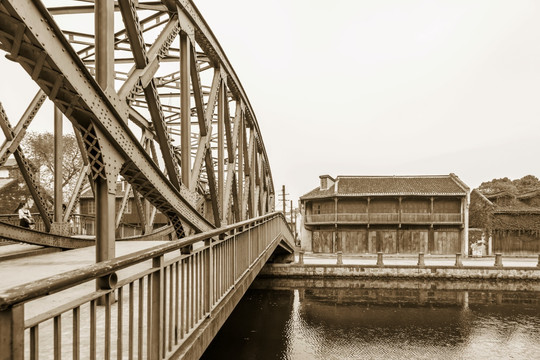 老上海苏州河