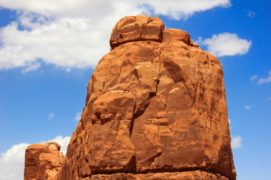 岩石 红砂岩 拱门国家公园