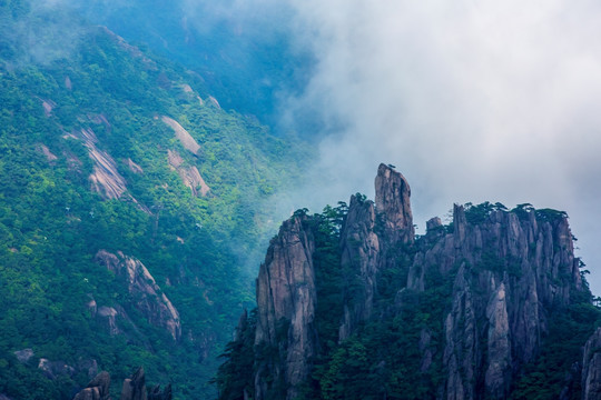 云雾黄山