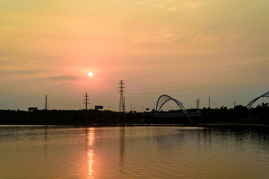 夕阳余晖