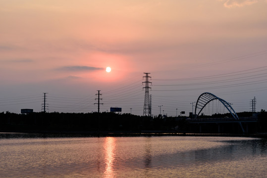 夕阳余晖