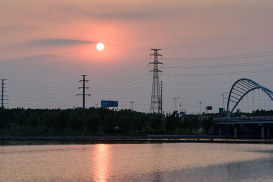 夕阳余晖