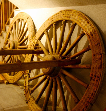 车轮 木制 古代