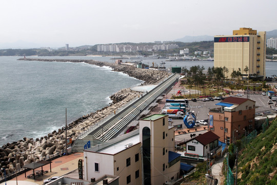 韩国海边小村