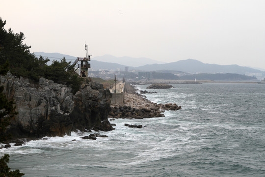 韩国江原道海岸