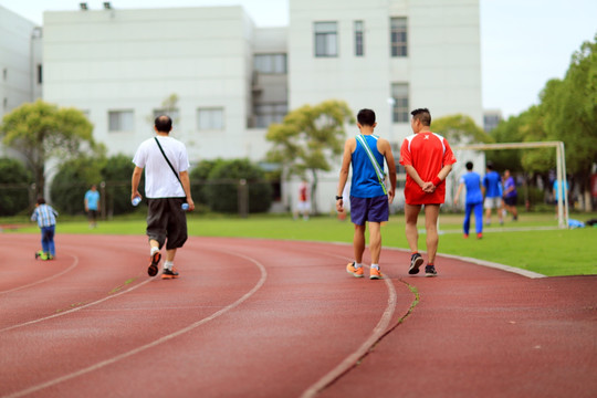 上海大学田径跑道