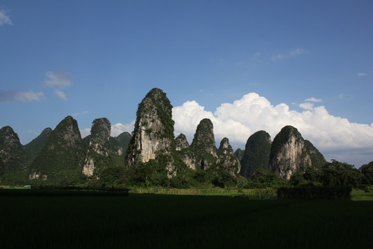 奇峰镇风光