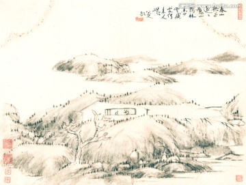 山水国画