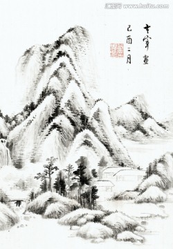 董其昌山水画