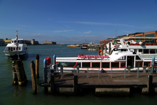 港口 游艇 码头 威尼斯 旅游