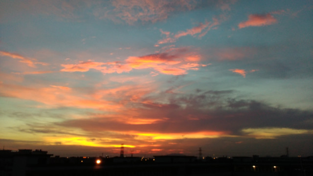 唯美夕阳