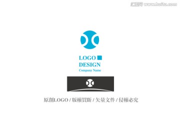 标志logo 简洁 环