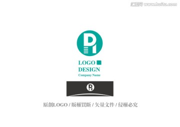 标志logo 字母R