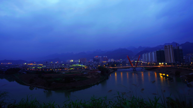 樟江夜景