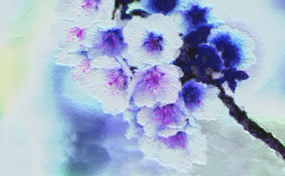 花卉装饰画