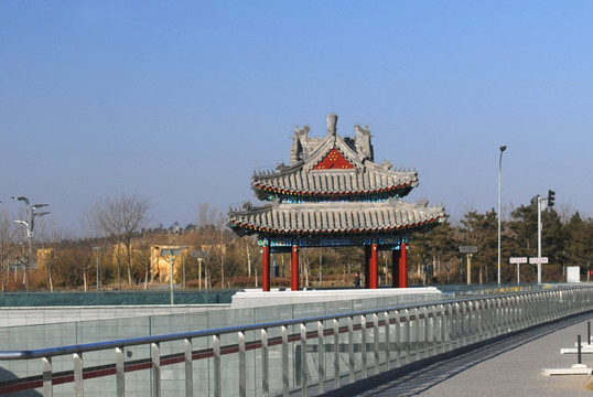 北京奥林匹克公园 水印长天