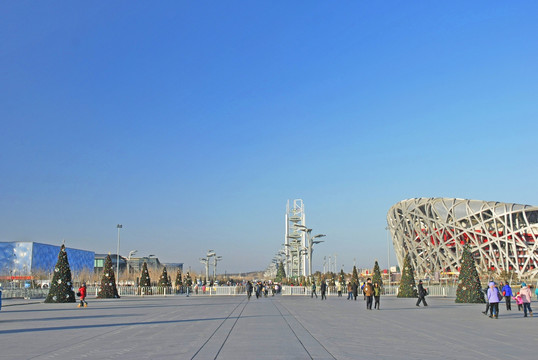 北京奥林匹克公园风光