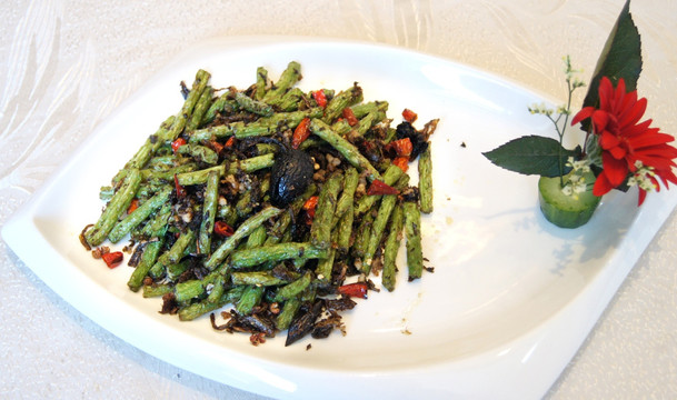 橄榄菜豆角