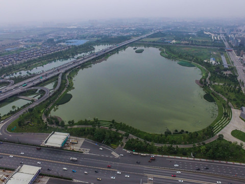 成都锦城湖