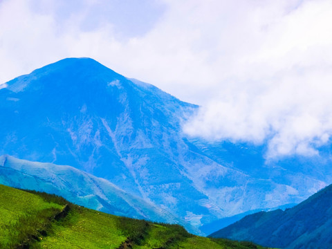 高山云雾