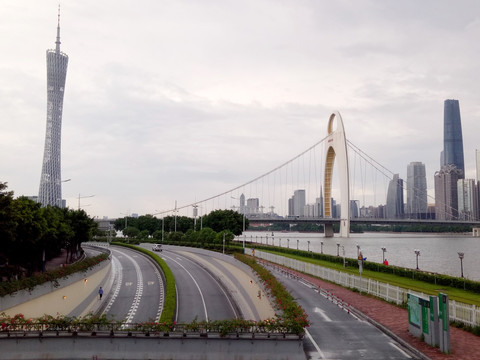 珠江风景 珠江琶醍