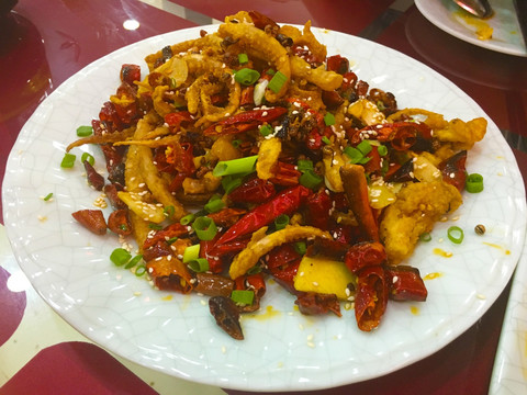 干煸鱿鱼