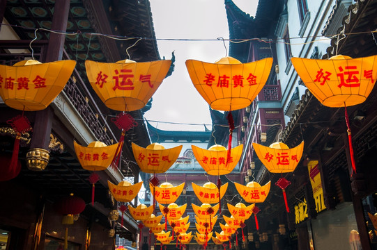 上海豫园城隍庙灯会灯笼
