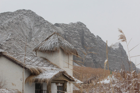 新疆叶城的一间小屋