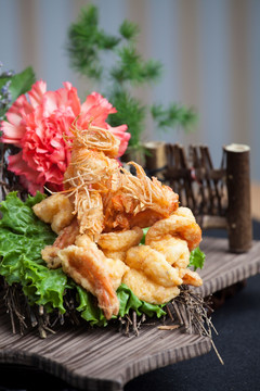 蛋酥虾