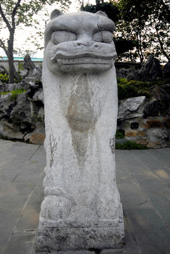 石兽雕塑 石虎