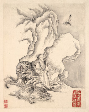 中国历代名画 国画人物