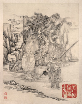 中国历代名画 国画人物