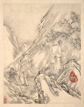 中国历代名画 国画人物