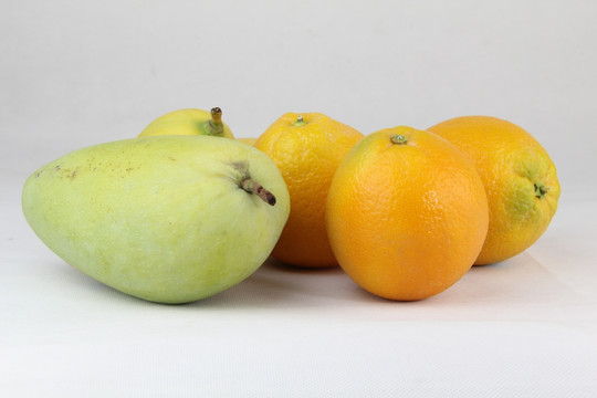 芒果和橙子