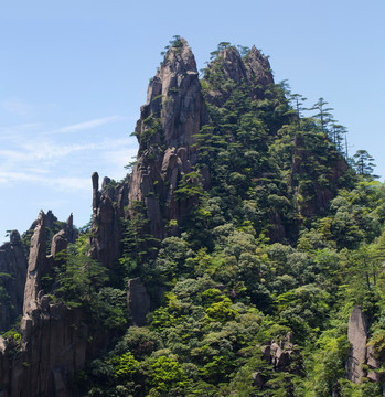 黄山 山峰