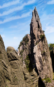 黄山 奇石 奇峰