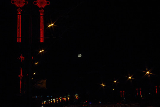 北京长安街夜景