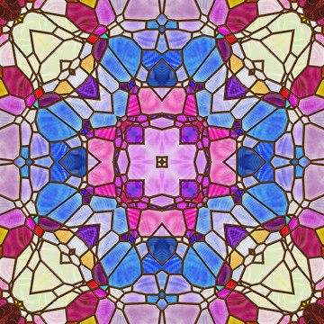 拼接花纹