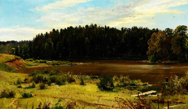 俄罗斯风景油画
