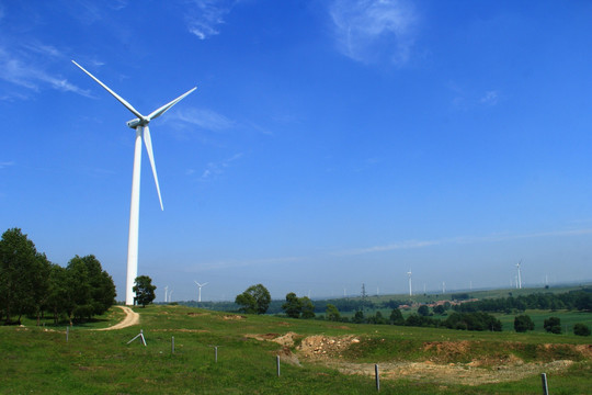 风能发电 绿色清洁能源