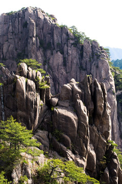 黄山 绝壁