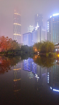 花城汇夜景